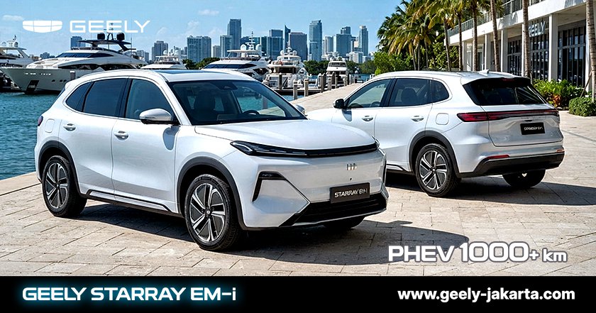 Geely Starray EM-i Jakarta